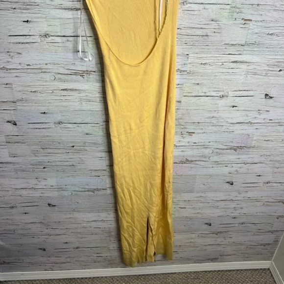 Auteur Joan Knit backless Maxi Dress in Mustard yellow medium - Picture 13 of 15